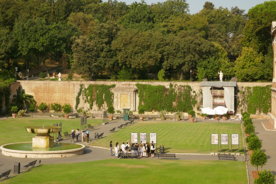 Les jardins du Vatican
