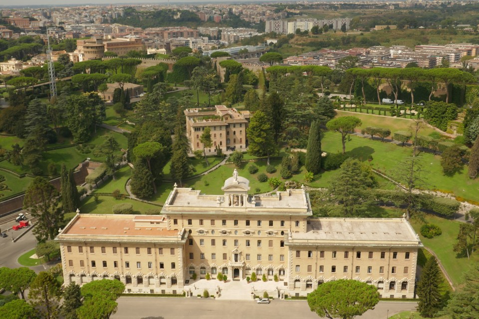 Dôme de la basilique Saint Pierre à Rome