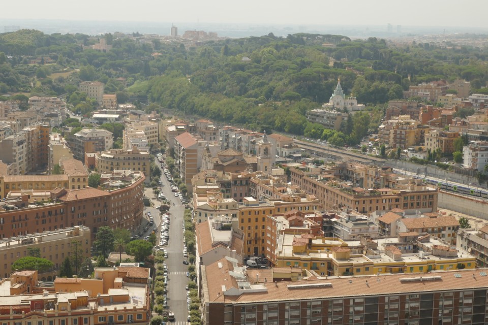 Dôme de la basilique Saint Pierre à Rome