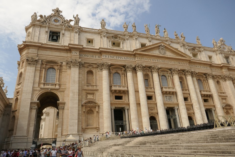 Dôme de la basilique Saint Pierre à Rome