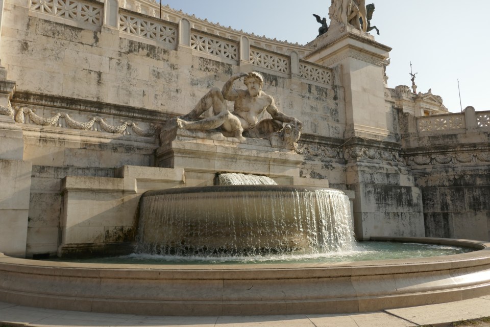 La Piazza Venezia à Rome