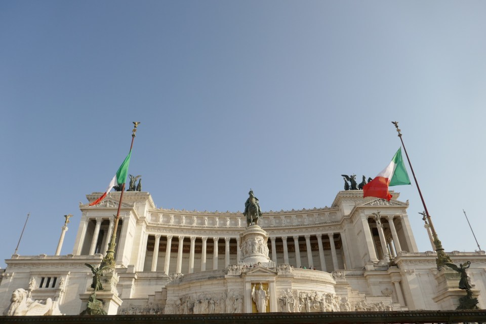 La Piazza Venezia à Rome