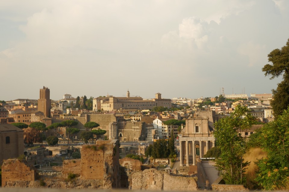 Le Mont Palatin à Rome