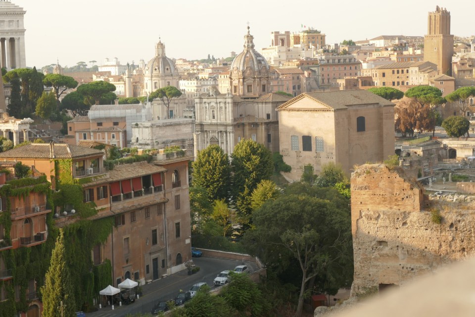 Le Mont Palatin à Rome