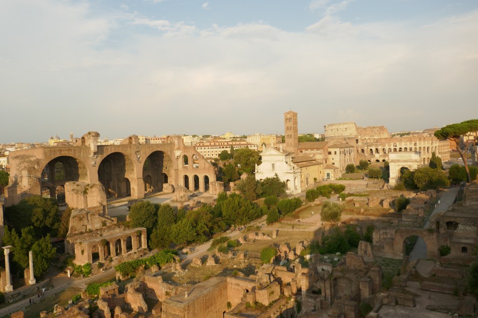 Le Mont Palatin à Rome