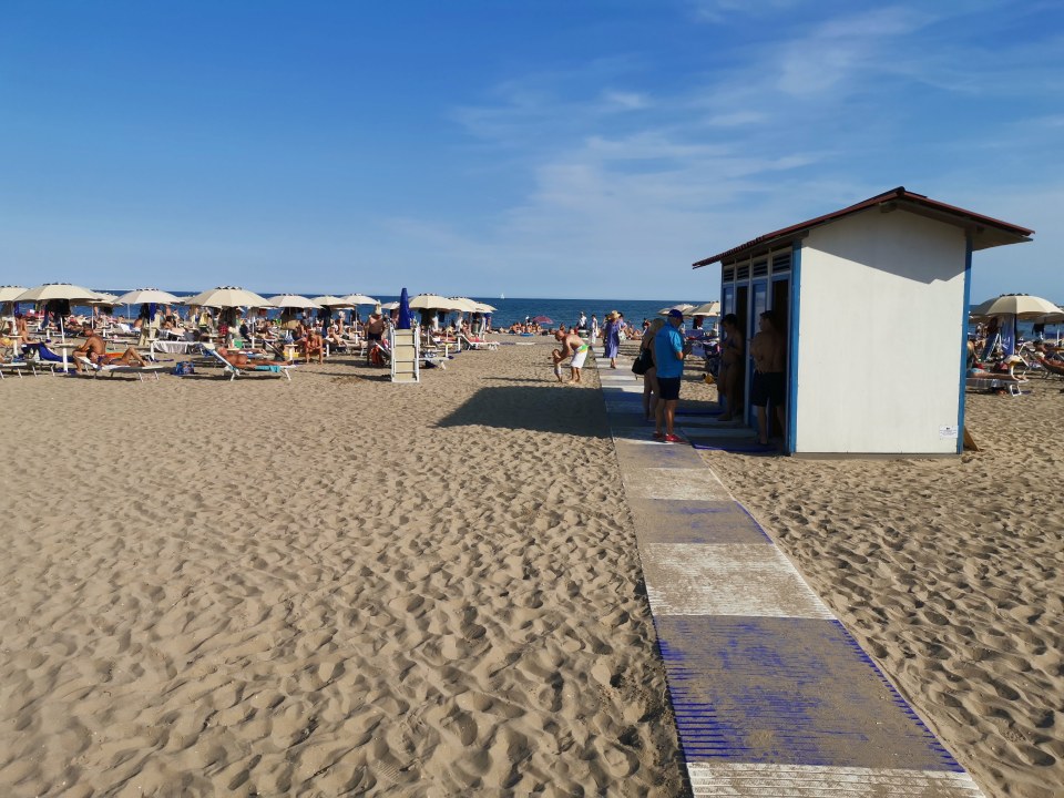 Plage du Lido à Venise