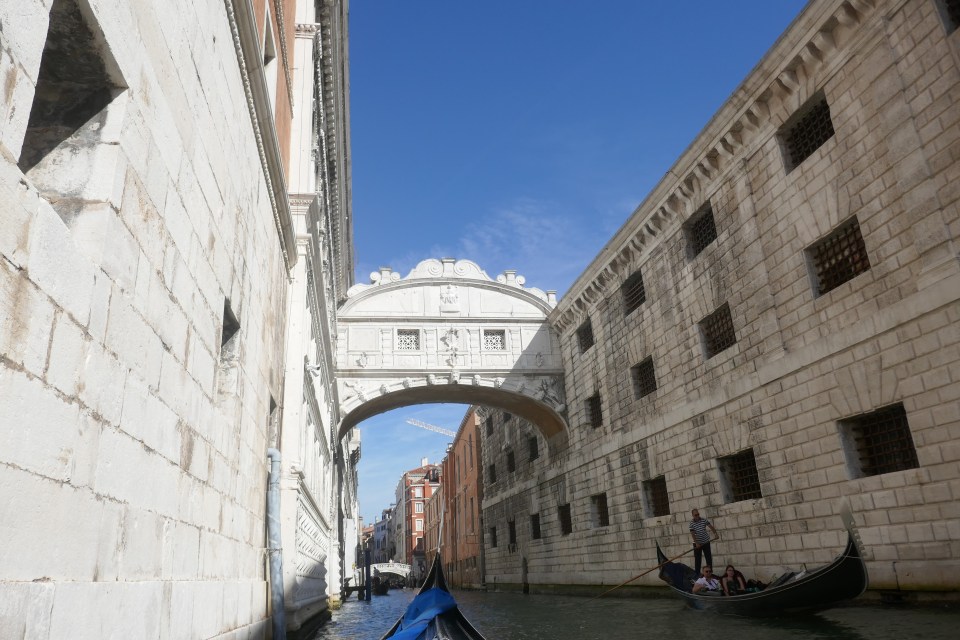 Tour en gondole à Venise
