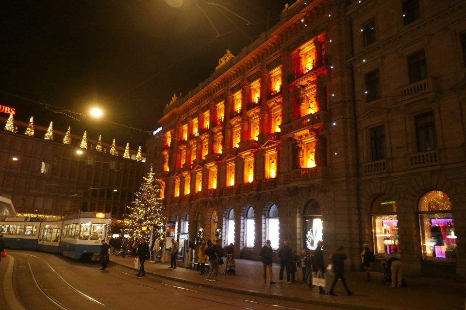 marché de Noël à Zurich
