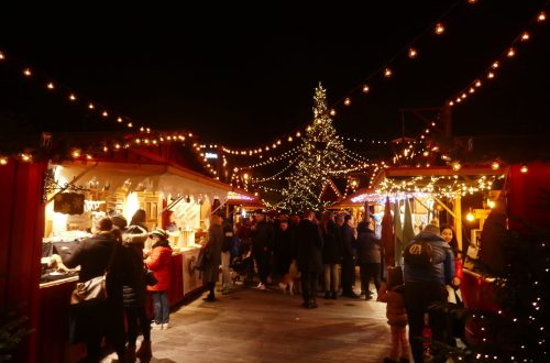Je vous emmène sur le marché de Noël à Zurich. Bijoux, spécialités locales, vin chaud et fondue, tout y est pour passer un bon moment.
