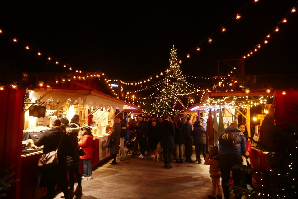 Wienachtsdorf à Zurich