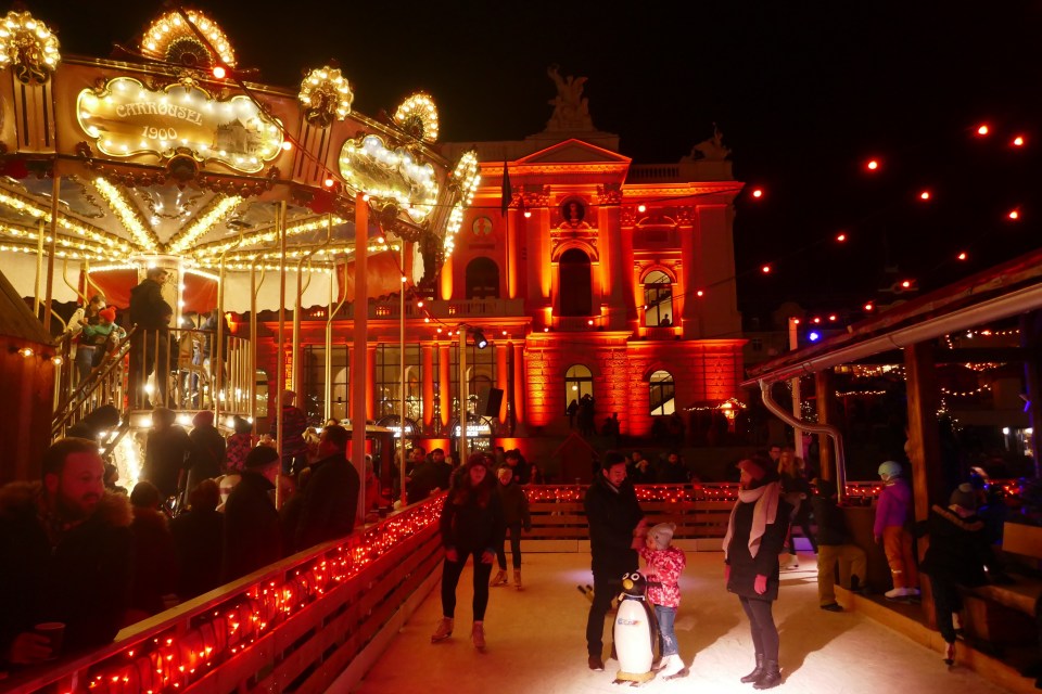 marché de Noël à Zurich 