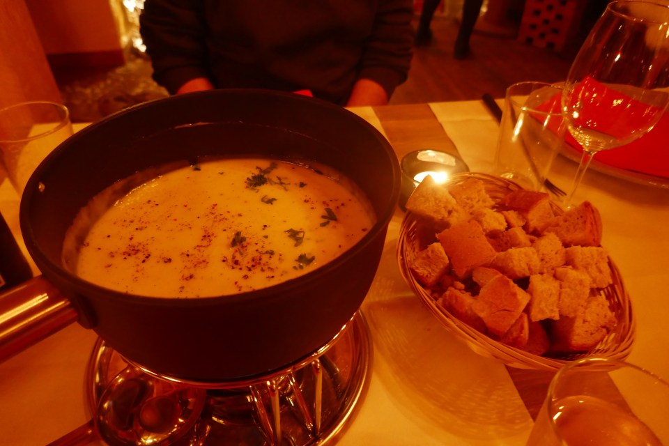 fondue moitié moitié