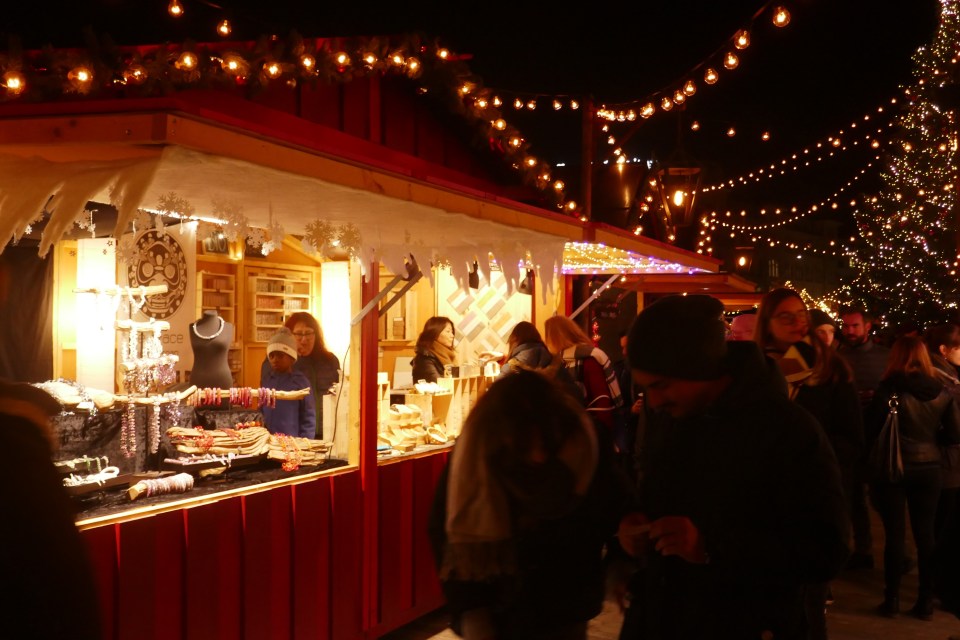 Wienachtsdorf à Zurich