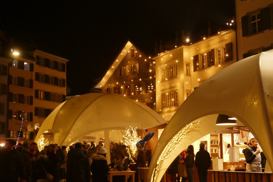 marché de Noël à Zurich