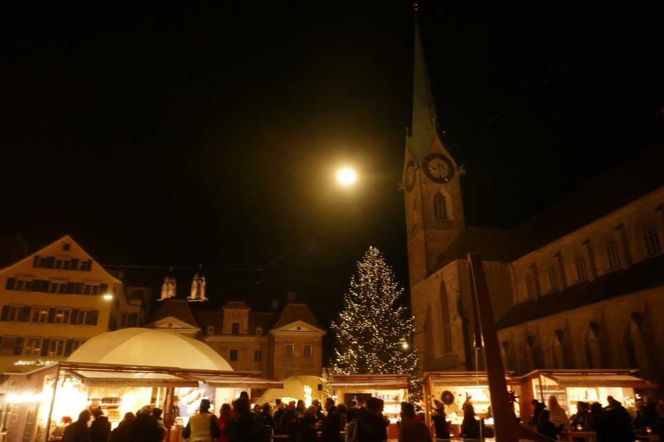 marché de Noël à Zurich