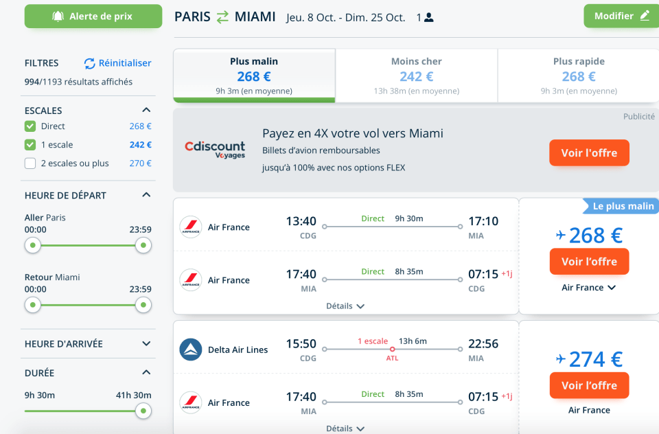 préparer un voyage: liligo