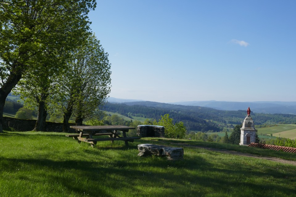 jardin du Calvaire à Pradelles