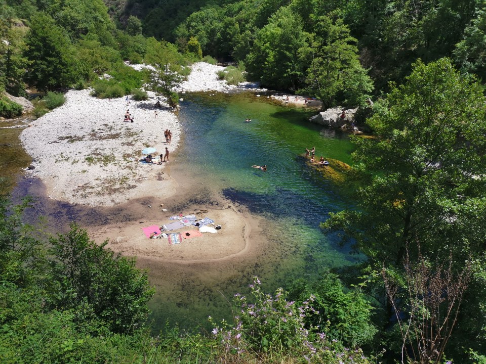 Pont du Diable à Thueyts 