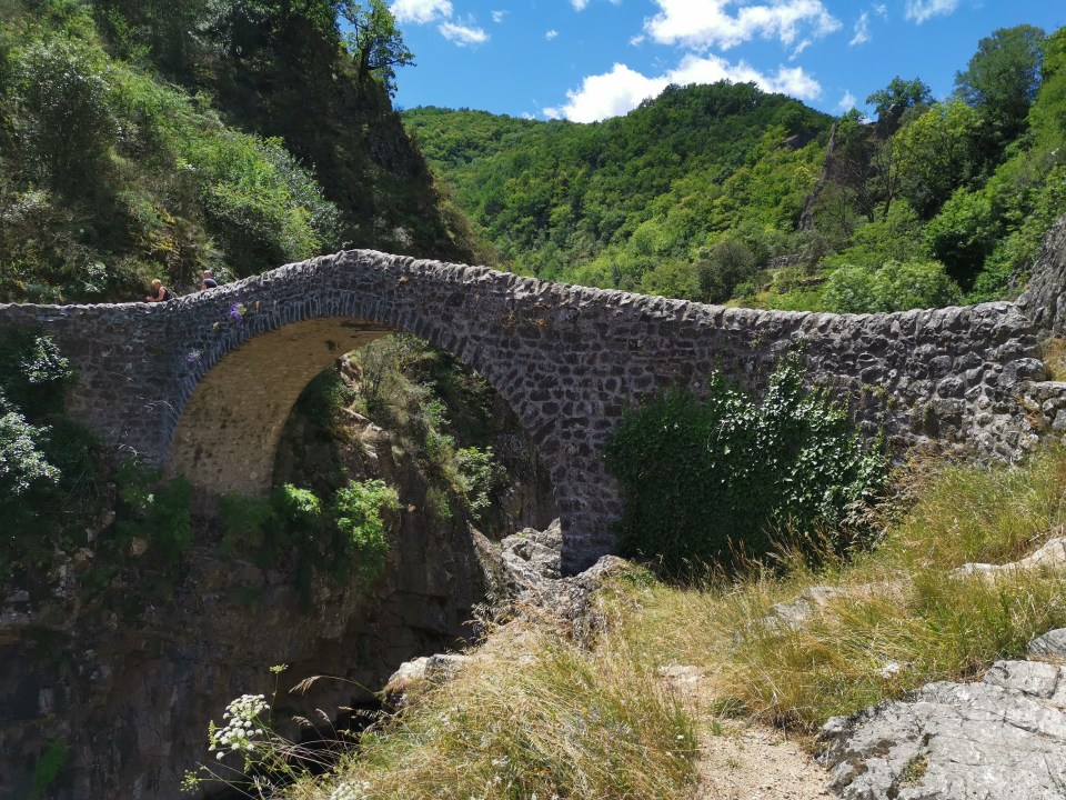 Pont du Diable à Thueyts 