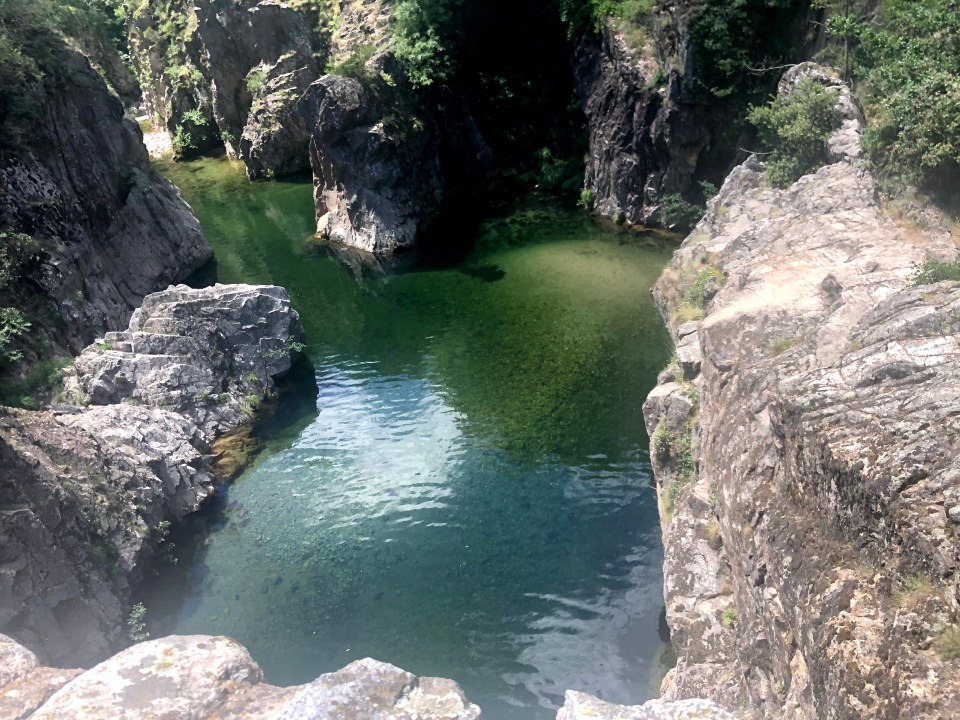 Pont du Diable à Thueyts 