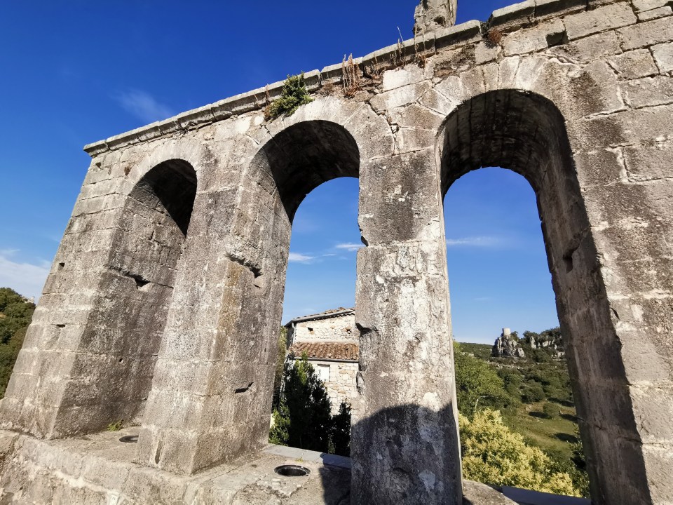 Balazuc en Ardèche 