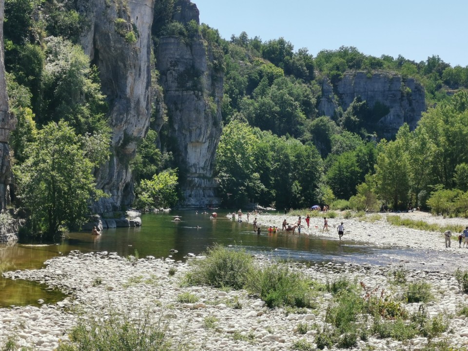Labeaume en Ardèche