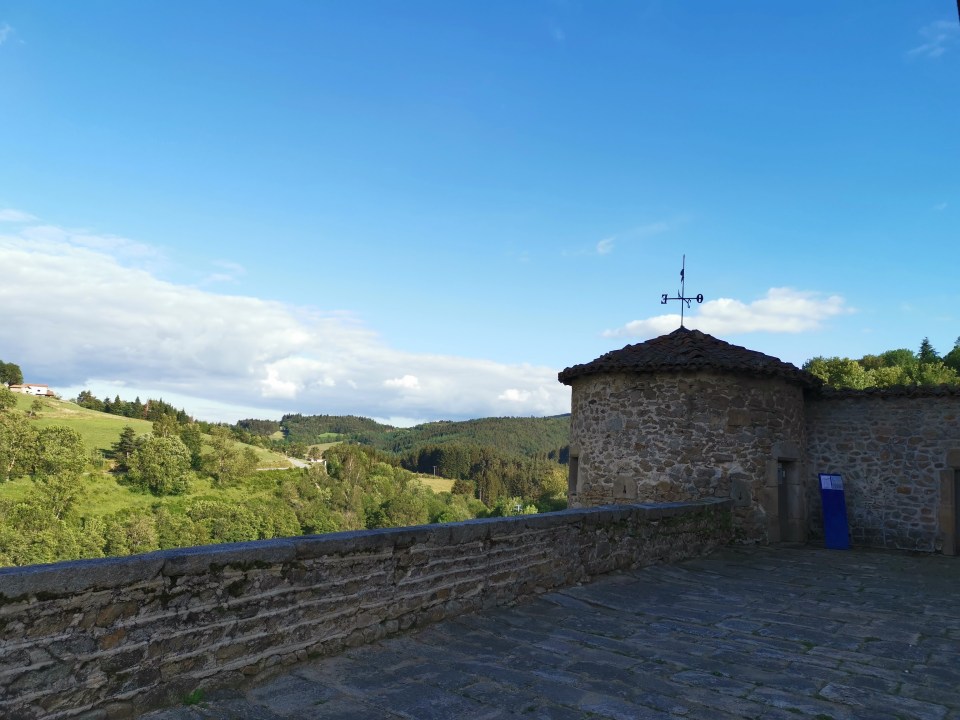 Le château des Marcilly Talaru à Chalmazel