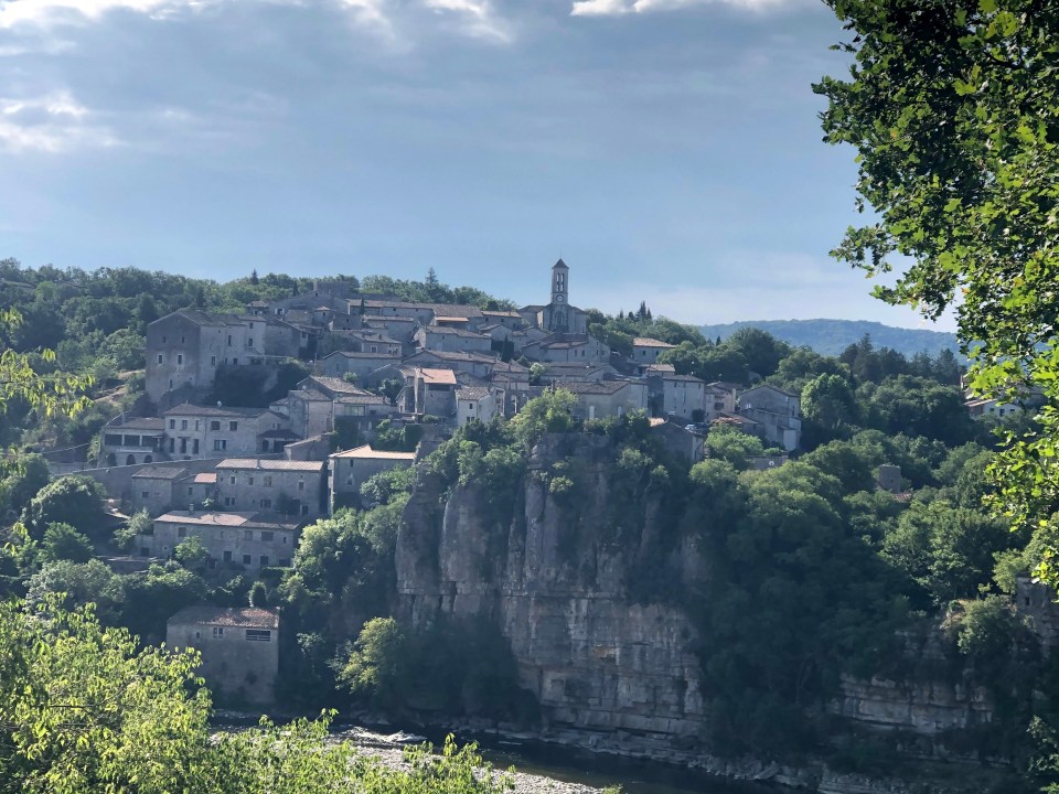 Balazuc en Ardèche 