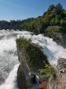 Les chutes du Rhin en Suisse 