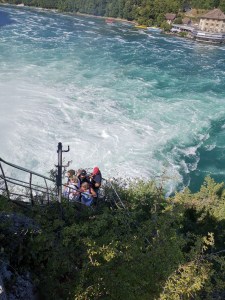 Les chutes du Rhin en Suisse 