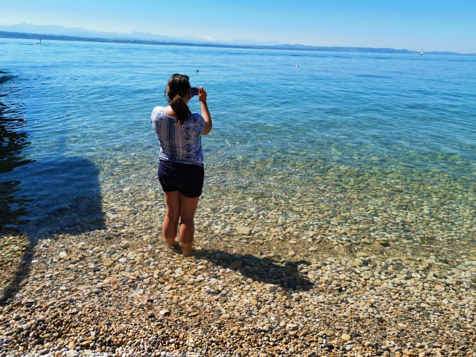 Lac de Neuchâtel en Suisse