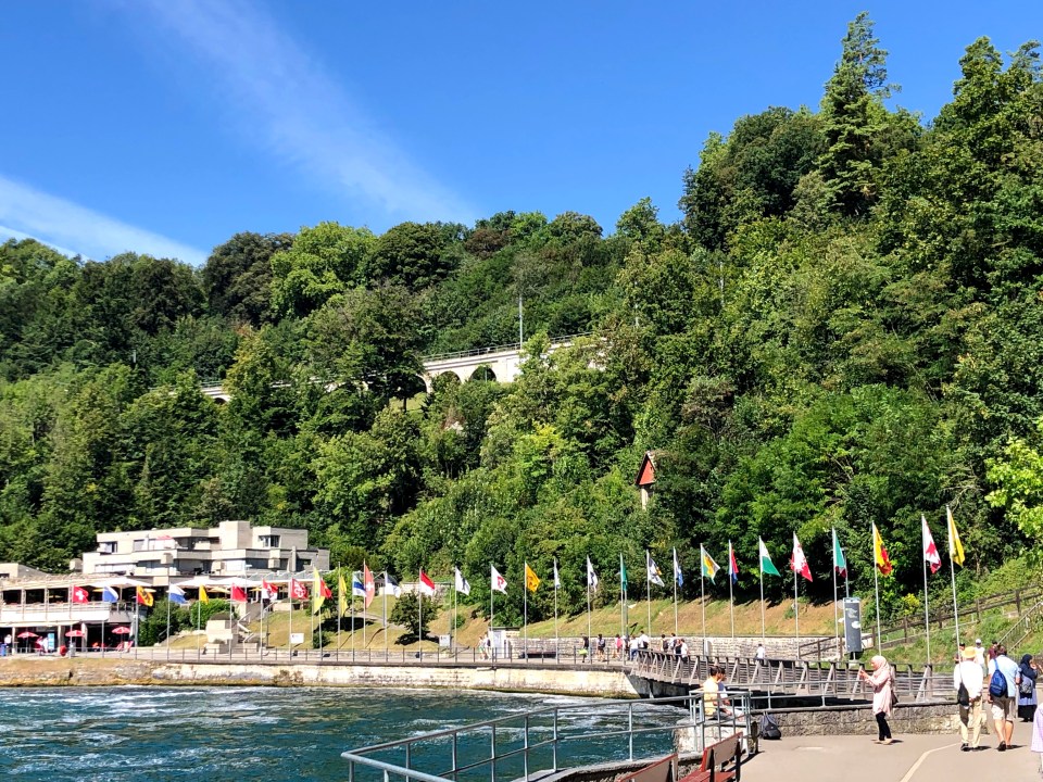 chutes du Rhin en Suisse