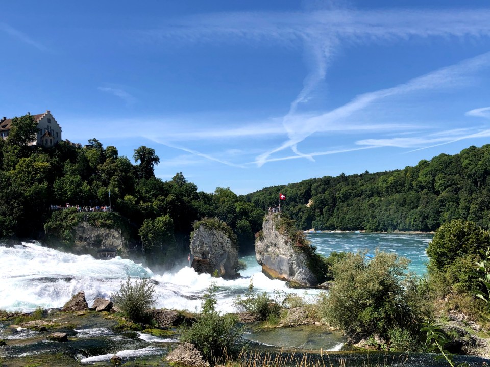 plus grandes chutes d'Europe en Suisse