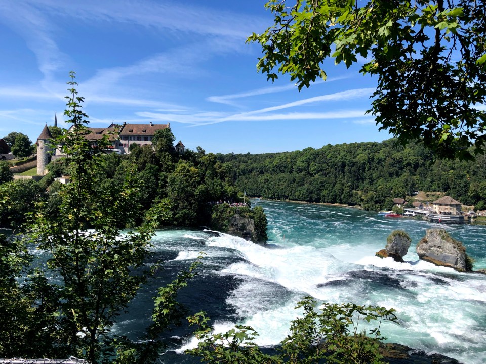 plus grandes chutes d'Europe en Suisse