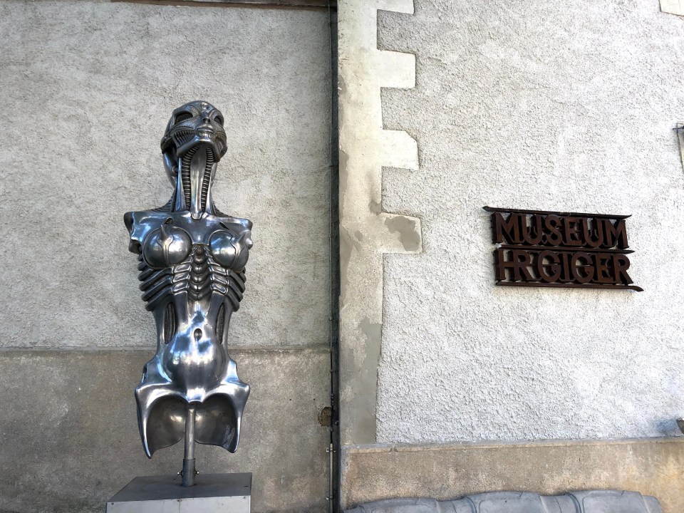 musée est consacré à H.R. Giger