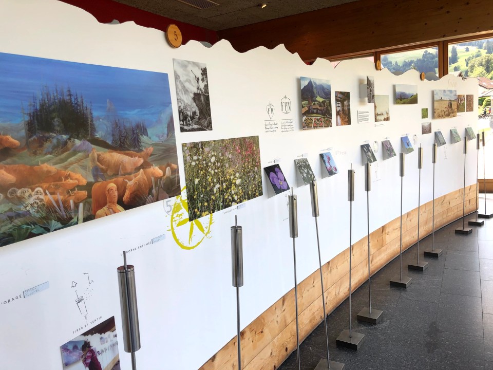 Maison du Gruyère qui est une fromagerie de démonstration