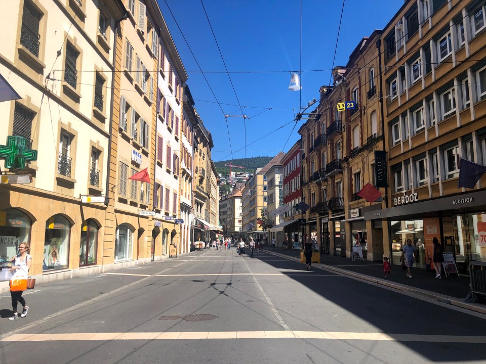 vieille ville de Neuchâtel