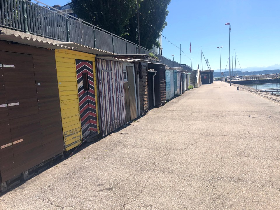 Lac de Neuchâtel en Suisse