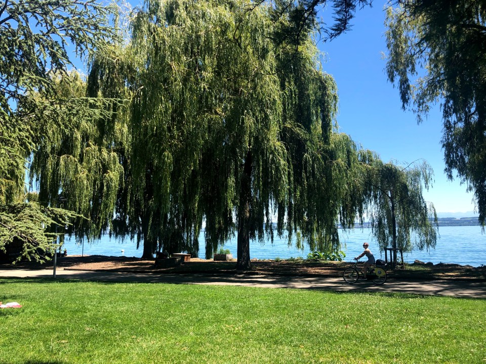 Lac de Neuchâtel en Suisse