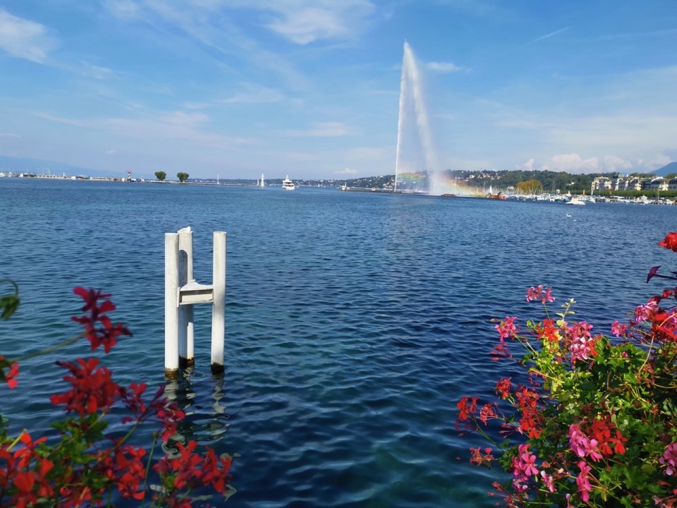 jet d'eau à Genève 