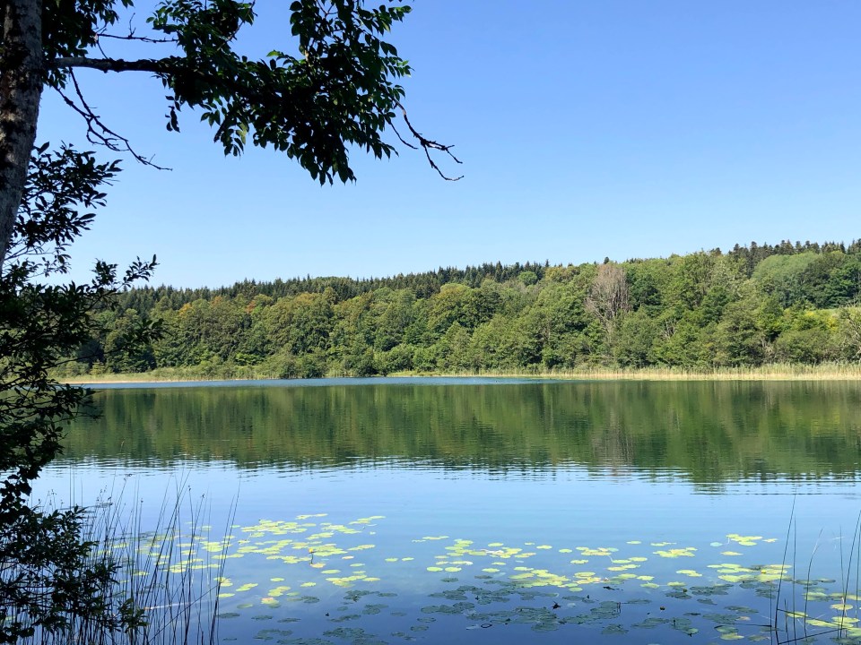 Les lacs du Maclu et d'Ilay dans le Jura