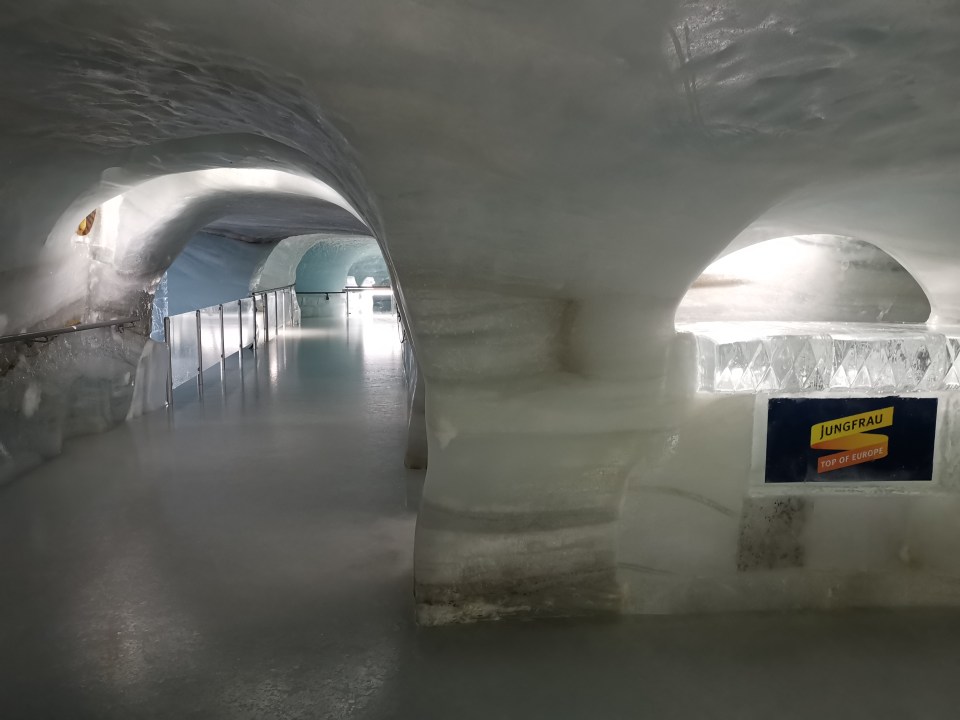 Jungfraujoch Ice Palace (palais des glaces)