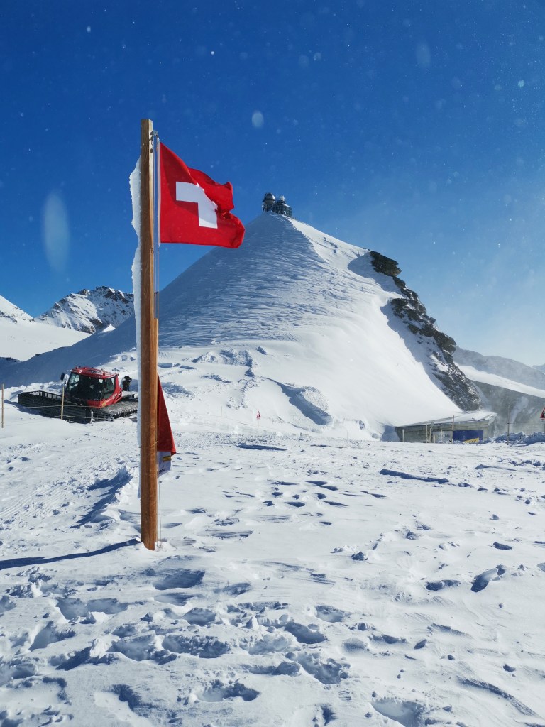 Jungfraujoch plateau.