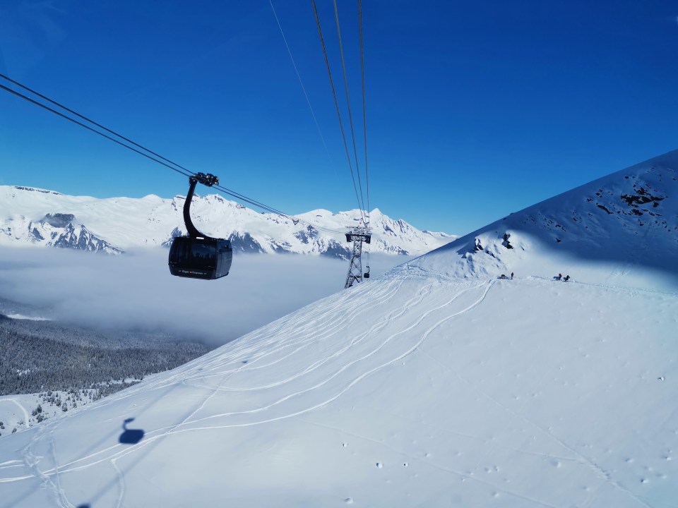 télécabine entre Grindelwald et la station du glacier de l’Eiger
