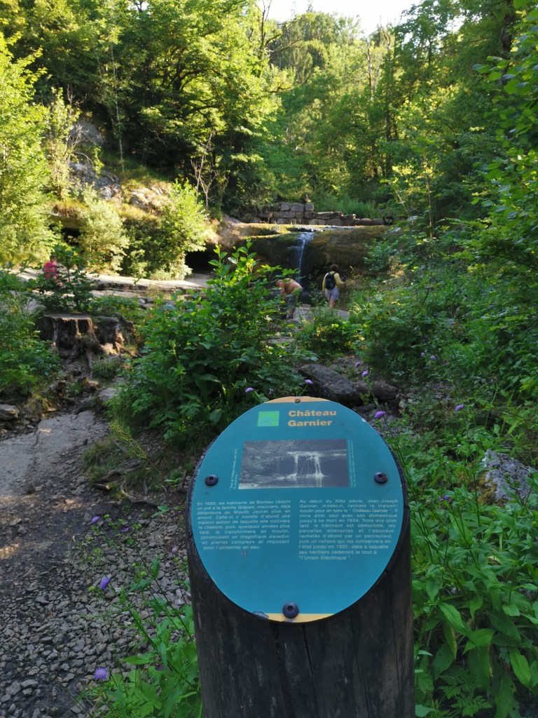 Les cascades du Hérisson dans le Jura
