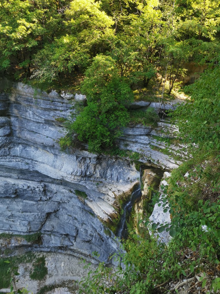 Les cascades du Hérisson dans le Jura
