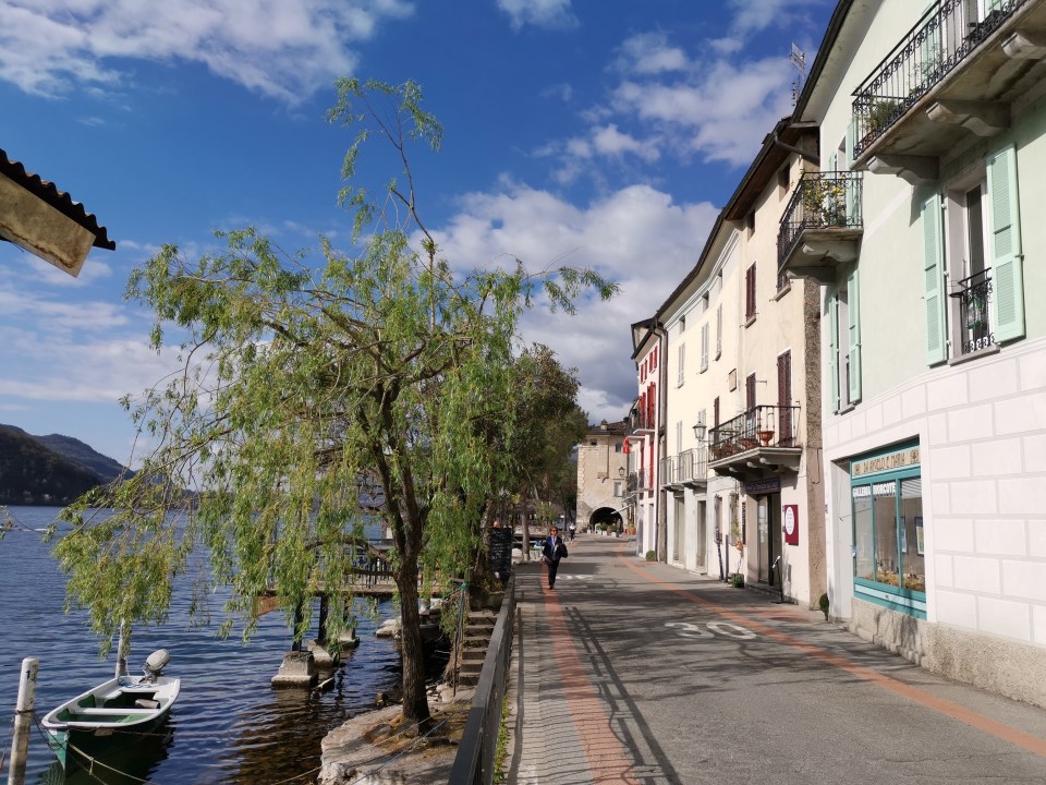 Morcote dans le canton du Tessin