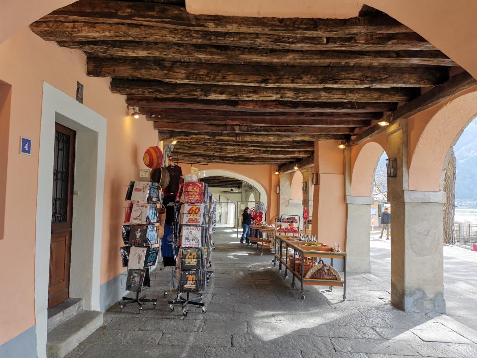 Morcote dans le canton du Tessin