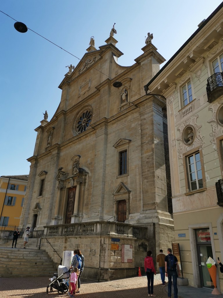 Bellinzone, le chef lieu du canton du Tessin