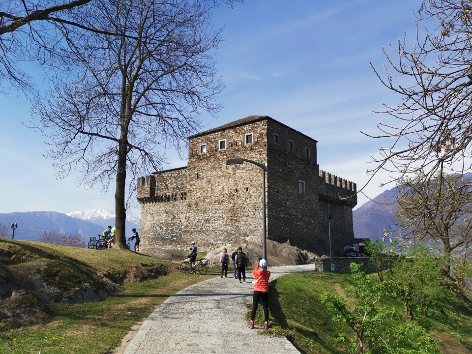 Chateau de Sasso Corbaro à Bellinzone